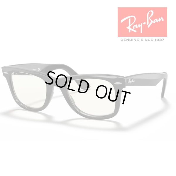 画像1: RayBan レイバン ウェイファーラー WAYFARER サングラス メガネフレーム 52□22 ブラック グレー 調光レンズ RB2140F 901/5F メーカー2年保証 クロス付き 正規品 (1)