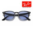 画像6: RayBan レイバン サングラス メガネフレーム 52□20 ブラック ブルー RB4258F 601/80 メーカー2年保証 クロス付き 正規品 (6)