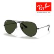 画像1: RayBan レイバン Aviator large metal アビエーター ラージメタル サングラス メガネフレーム 58□14 ブラック グリーン G-15 RB3025 L2823 メーカー2年保証 クロス付き 正規品 (1)