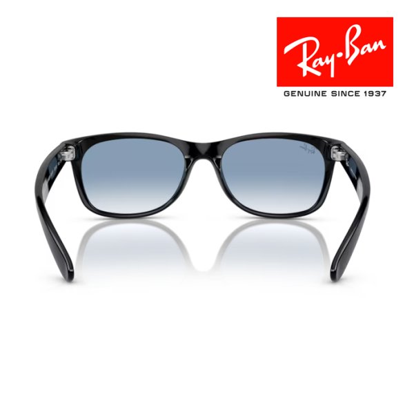 画像3: RayBan レイバン ニューウェイファーラー NEW WAYFARER サングラス メガネフレーム 55□18 ブラック ブルー RB2132F 901/3F メーカー2年保証 クロス付き 正規品 (3)
