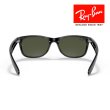 画像3: RayBan レイバン ニューウェイファーラー NEW WAYFARER サングラス メガネフレーム 55□18 ブラック グリーン G-15 RB2132F 901L メーカー2年保証 クロス付き (3)