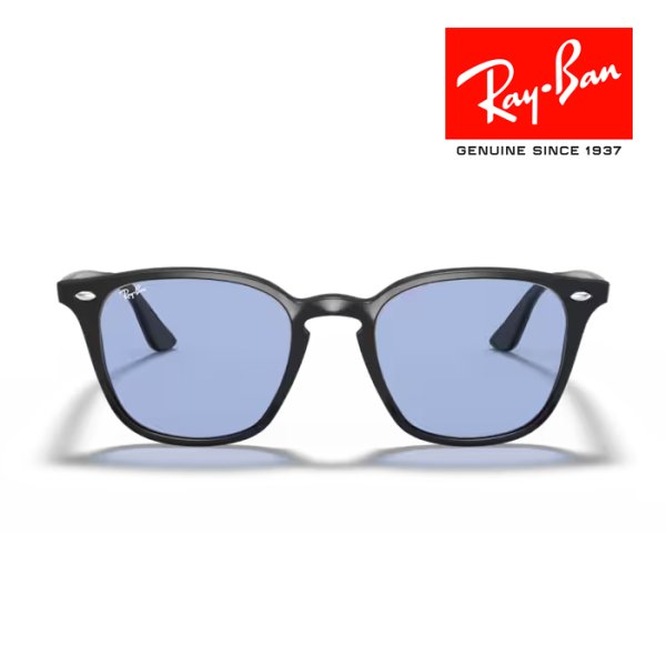 画像5: RayBan レイバン サングラス メガネフレーム 52□20 ブラック ブルー RB4258F 601/80 メーカー2年保証 クロス付き 正規品 (5)