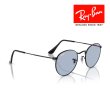 画像4: RayBan レイバン Round metal ラウンドメタル サングラス メガネフレーム 50□21 ブラック ブルー RB3447 002/64 メーカー2年保証 クロス付き 正規品 (4)