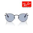 画像5: RayBan レイバン Round metal ラウンドメタル サングラス メガネフレーム 50□21 ブラック ブルー RB3447 002/64 メーカー2年保証 クロス付き 正規品 (5)