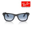 画像5: RayBan レイバン ウェイファーラー WAYFARER サングラス メガネフレーム 52□22 ブラック ブルー RB2140F 901/3F メーカー2年保証 クロス付き 正規品 (5)