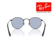 画像3: RayBan レイバン Round metal ラウンドメタル サングラス メガネフレーム 50□21 ブラック ブルー RB3447 002/64 メーカー2年保証 クロス付き 正規品 (3)