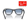 画像3: RayBan レイバン ウェイファーラー WAYFARER サングラス メガネフレーム 52□22 ブラック ブルー RB2140F 901/3F メーカー2年保証 クロス付き 正規品 (3)