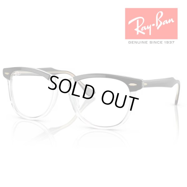 画像1: RayBan レイバン サングラス メガネフレーム EAGLEEYE イーグルアイ 53□21 ブラック 調光レンズ グレー RB2398F 1294GJ メーカー2年保証 クロス付き 正規品 (1)