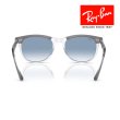 画像3: RayBan レイバン サングラス メガネフレーム EAGLEEYE イーグルアイ 53□21 グレー クリア ブルー RB2398F 13553F メーカー2年保証 クロス付き 正規品 (3)