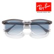 画像6: RayBan レイバン サングラス メガネフレーム EAGLEEYE イーグルアイ 53□21 グレー クリア ブルー RB2398F 13553F メーカー2年保証 クロス付き 正規品 (6)