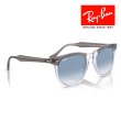 画像4: RayBan レイバン サングラス メガネフレーム EAGLEEYE イーグルアイ 53□21 グレー クリア ブルー RB2398F 13553F メーカー2年保証 クロス付き 正規品 (4)