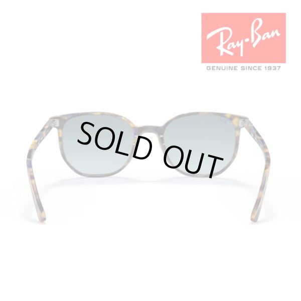 画像4: RayBan レイバン エリオット Elliot サングラス メガネフレーム 54□19 イエロー & ブルーハバナ RB2197F 13563M クロス付き 国内正規品 (4)