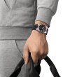 画像7: T1374071705100 ティソ TISSOT PRX メカニカル 機械式自動巻き オートマティック メンズ ラバー ベルト T137.407.17.051.00 ブルー ラバーベルト 正規輸入品 (7)