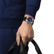 画像5: T1374071704100 ティソ TISSOT PRX メカニカル 機械式自動巻き オートマティック メンズ ラバー ベルト T137.407.17.041.00 ブルー ラバーベルト 正規輸入品 (5)