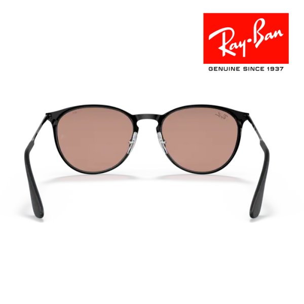 画像3: RayBan レイバン サングラス メガネフレーム Erika metal エリカメタル 54□19 ブラック ブラウン 調光レンズ RB3539 002/Q4 メーカー2年保証 クロス付き 正規品 (3)
