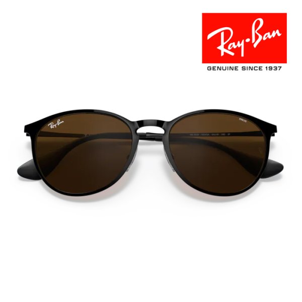 画像5: RayBan レイバン サングラス メガネフレーム Erika metal エリカメタル 54□19 ブラック ブラウン 調光レンズ RB3539 002/Q4 メーカー2年保証 クロス付き 正規品 (5)