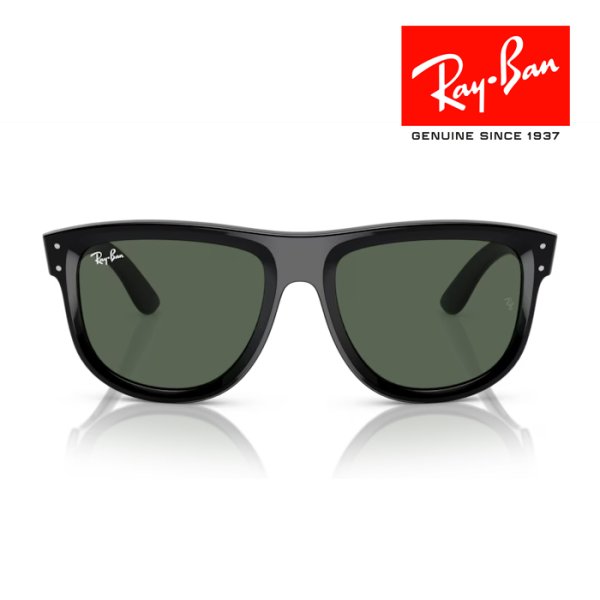 画像5: RayBan レイバン Boyfriend reverse ボーイフレンド リバース サングラス メガネフレーム 56□18 ブラック グリーン RBR0501S 6677VR クロス付き 国内正規品 (5)
