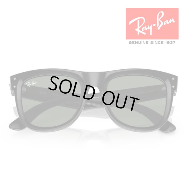 画像6: RayBan レイバン Wayfarer reverse ウェイファーラー リバース サングラス メガネフレーム 50□22 ブラック グリーン RBR0502S 6677VR クロス付き 国内正規品 (6)