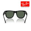 画像3: RayBan レイバン Wayfarer reverse ウェイファーラー リバース サングラス メガネフレーム 53□20 ブラック グリーン RBR0502S 6677VR クロス付き 国内正規品 (3)