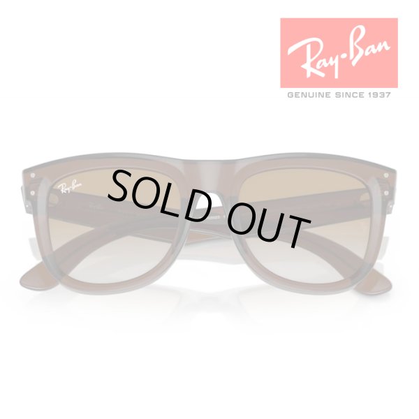 画像6: RayBan レイバン Wayfarer reverse ウェイファーラー リバース サングラス メガネフレーム 53□20 ブラウン クリア RBR0502S 6709CB クロス付き 国内正規品 (6)