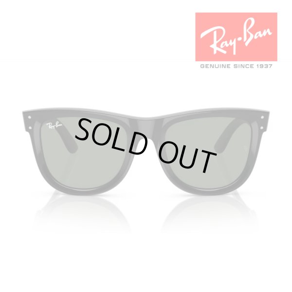 画像5: RayBan レイバン Wayfarer reverse ウェイファーラー リバース サングラス メガネフレーム 50□22 ブラック グリーン RBR0502S 6677VR クロス付き 国内正規品 (5)