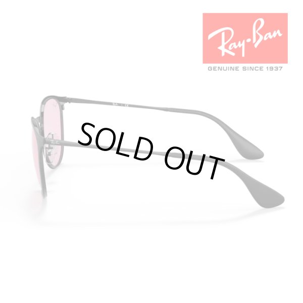 画像2: RayBan レイバン サングラス メガネフレーム Erika metal エリカメタル 54□19 ブラック ピンク 調光レンズ RB3539 002/Q3 クロス付き 正規品 (2)