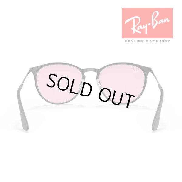 画像3: RayBan レイバン サングラス メガネフレーム Erika metal エリカメタル 54□19 ブラック ピンク 調光レンズ RB3539 002/Q3 クロス付き 正規品 (3)