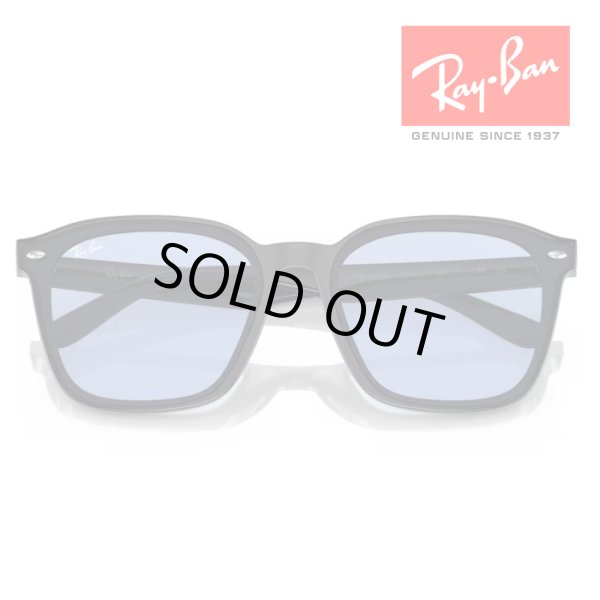 画像6: RayBan レイバン サングラス メガネフレーム 66□17 ブラック ブルー RB4392D 601/80 WASHED LENSES クロス付き レイバン純正メガネケース付き 国内正規品 (6)