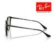 画像2: RayBan レイバン サングラス メガネフレーム 55□17 ブラック グリーン RB4333D 601/2 クロス付き レイバン純正メガネケース付き 国内正規品 (2)