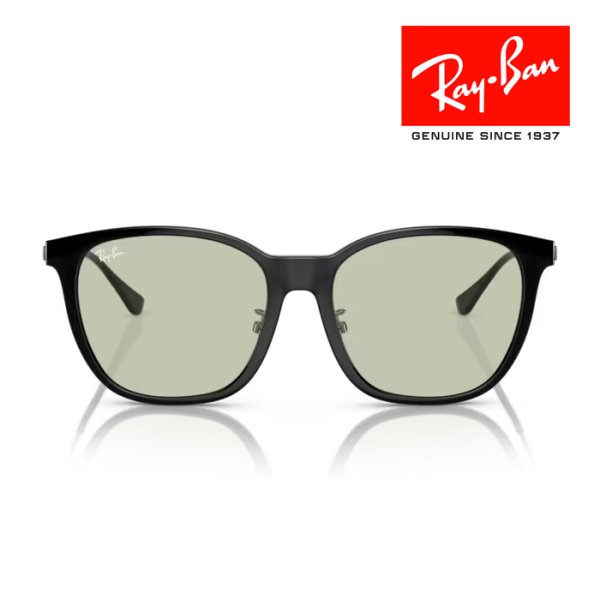 画像5: RayBan レイバン サングラス メガネフレーム 55□17 ブラック グリーン RB4333D 601/2 クロス付き レイバン純正メガネケース付き 国内正規品 (5)