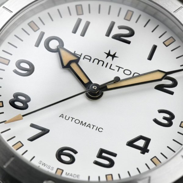 画像4: HAMILTON ハミルトン カーキ フィールド エクスペディション オート Khaki Field Expedition Auto 37mm メンズ 腕時計 H70225510 正規輸入品 (4)
