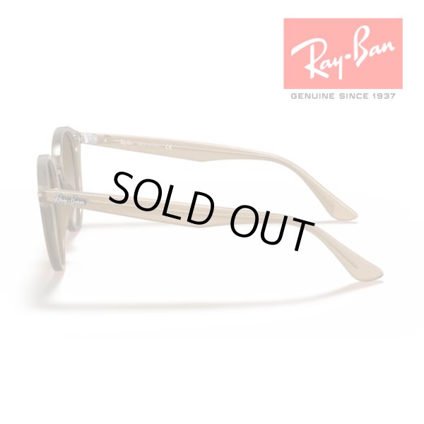 画像2: RayBan レイバン サングラス メガネフレーム 51□20 ベージュ ブラウン RB2180F 616613 クロス付き 国内正規品 (2)