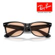 画像6: RayBan レイバン ニューウェイファーラー NEW WAYFARER サングラス メガネフレーム 55□18 ブラック RB2132F 601/4B クロス付き レイバン純正メガネケース付き 国内正規品 (6)