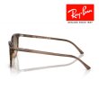 画像2: RayBan レイバン エリオット Elliot サングラス メガネフレーム 54□19 ブラウン RB2197F 13920A クロス付き レイバン純正メガネケース付き 国内正規品 (2)