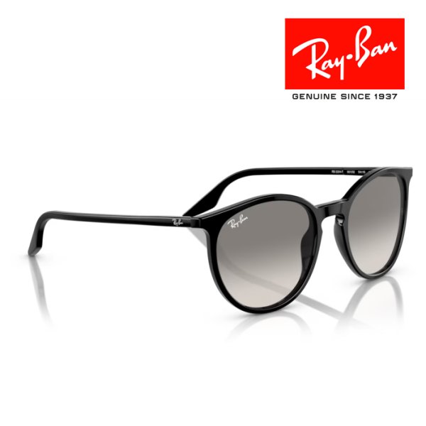 画像4: RayBan レイバン サングラス メガネフレーム 54□18 ブラック RB2204F 901/32 クロス付き レイバン純正メガネケース付き 国内正規品 (4)