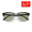 画像6: RayBan レイバン クラブマスター Clubmaster サングラス メガネフレーム 51□21ブラック シルバー グリーン RB3016 135452 クロス付き レイバン純正メガネケース付き 国内正規品 (6)