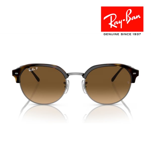 画像5: RayBan レイバン サングラス メガネフレーム 53□20 ガンメタル ブラウン polarized 偏光レンズ RB4429 710/M2 クロス付き レイバン純正メガネケース付き 国内正規品 (5)