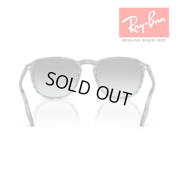 画像3: RayBan レイバン サングラス メガネフレーム 55□20 グレー& ブルー RB2203F 1391GK クロス付き レイバン純正メガネケース付き 国内正規品 (3)
