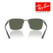 画像3: RayBan レイバン LITEFORCE サングラス メガネフレーム 59□17 ブラック グリーン RB3721 914471 クロス付き レイバン純正メガネケース付き 国内正規品 (3)