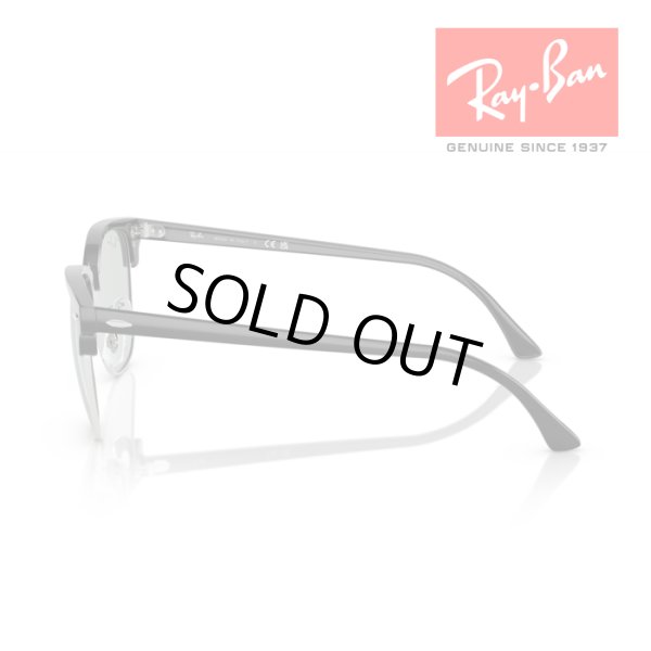 画像2: RayBan レイバン クラブマスター Clubmaster サングラス メガネフレーム 51□21ブラック シルバー グレー RB3016 1354R5 クロス付き レイバン純正メガネケース付き 国内正規品 (2)