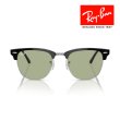 画像5: RayBan レイバン クラブマスター Clubmaster サングラス メガネフレーム 51□21ブラック シルバー グリーン RB3016 135452 クロス付き レイバン純正メガネケース付き 国内正規品 (5)