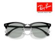 画像6: RayBan レイバン クラブマスター Clubmaster サングラス メガネフレーム 51□21ブラック シルバー グレー RB3016 1354R5 クロス付き レイバン純正メガネケース付き 国内正規品 (6)