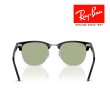 画像3: RayBan レイバン クラブマスター Clubmaster サングラス メガネフレーム 51□21ブラック シルバー グリーン RB3016 135452 クロス付き レイバン純正メガネケース付き 国内正規品 (3)