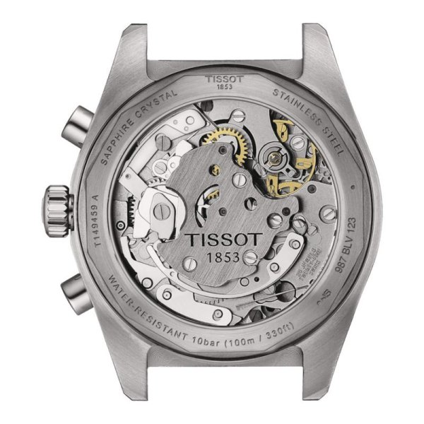 画像3: T1494592105100 ティソ TISSOT PR516 クロノグラフ メカニカル 機械式手巻き メンズ ステンレス ベルト T149.459.21.051.00 ブラック 正規品 (3)