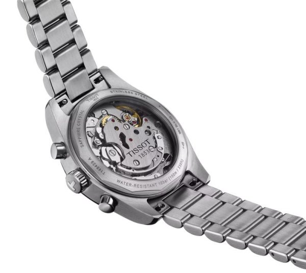 画像6: T1494592105100 ティソ TISSOT PR516 クロノグラフ メカニカル 機械式手巻き メンズ ステンレス ベルト T149.459.21.051.00 ブラック 正規品 (6)