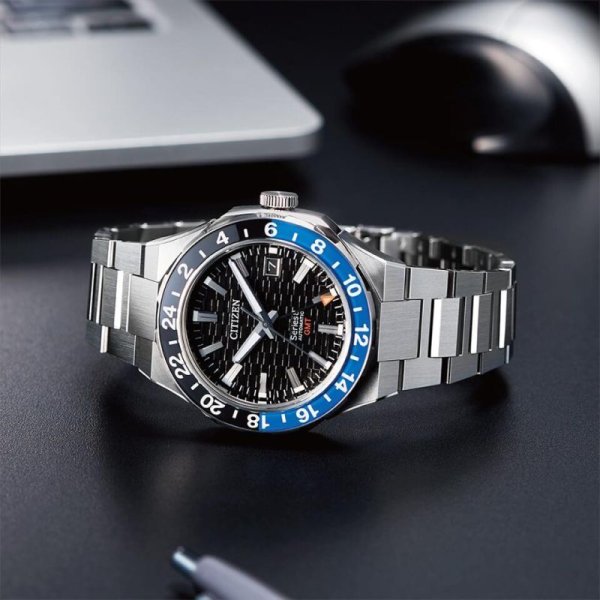 画像10: 腕時計 シチズン シリーズ 8 CITIZEN series 8 880 Mechanical NB6031-56E GMT メンズ 機械式自動巻き 正規品 (10)