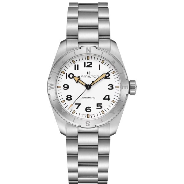 画像2: HAMILTON ハミルトン カーキ フィールド エクスペディション オート Khaki Field Expedition Auto 37mm メンズ 腕時計 H70225110 正規輸入品 (2)