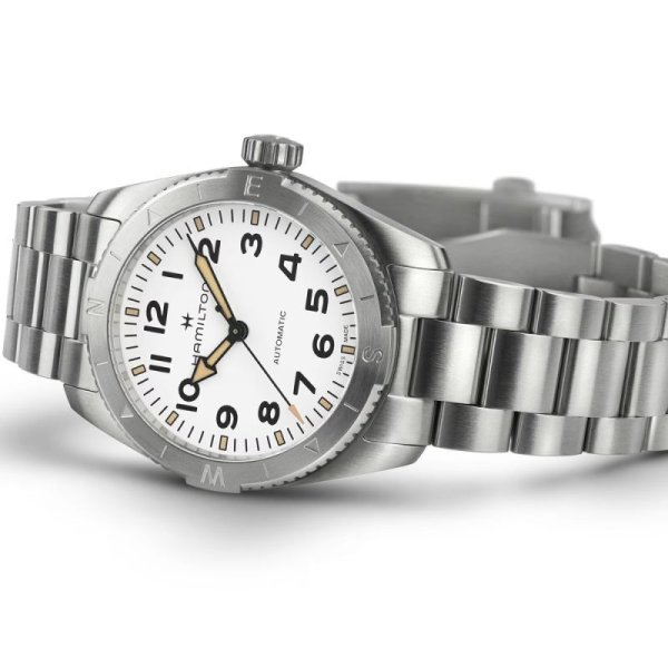 画像4: HAMILTON ハミルトン カーキ フィールド エクスペディション オート Khaki Field Expedition Auto 37mm メンズ 腕時計 H70225110 正規輸入品 (4)