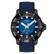 画像1: T1206073704100 ティソ TISSOT シースター2000 プロフェッショナル オートマティック SEASTAR 2000 POWERMATIC 80 メンズ 機械式自動巻き T120.607.37.041.00 ステンレス パワーリザーブ80時間 正規輸入品 (1)