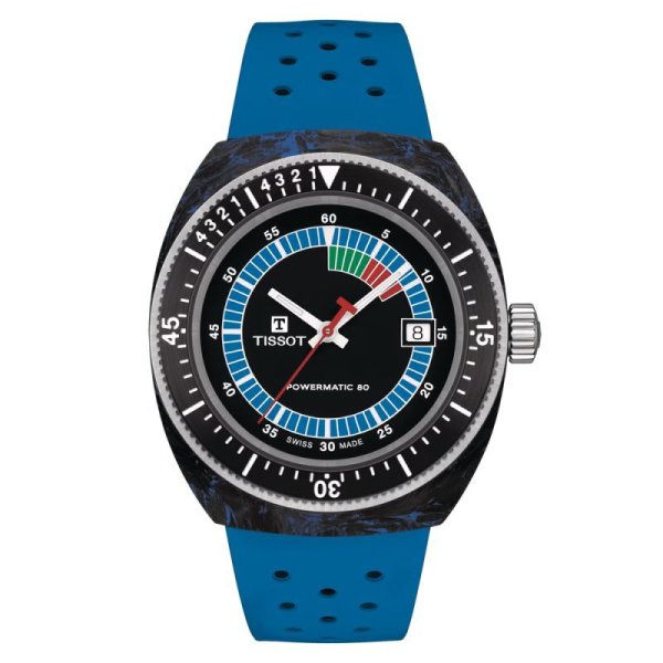 画像1: T1454079705701 ティソ TISSOT シデラル POWERMATIC 80 メンズ 機械式自動巻き T145.407.197.057.01 パワーリザーブ80時間 ブルー 正規品 (1)